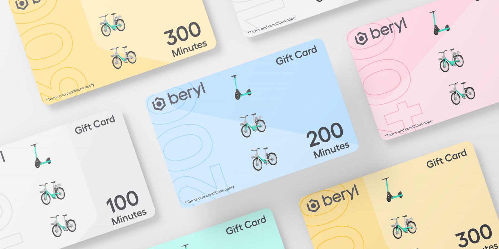 Beryl gift cards