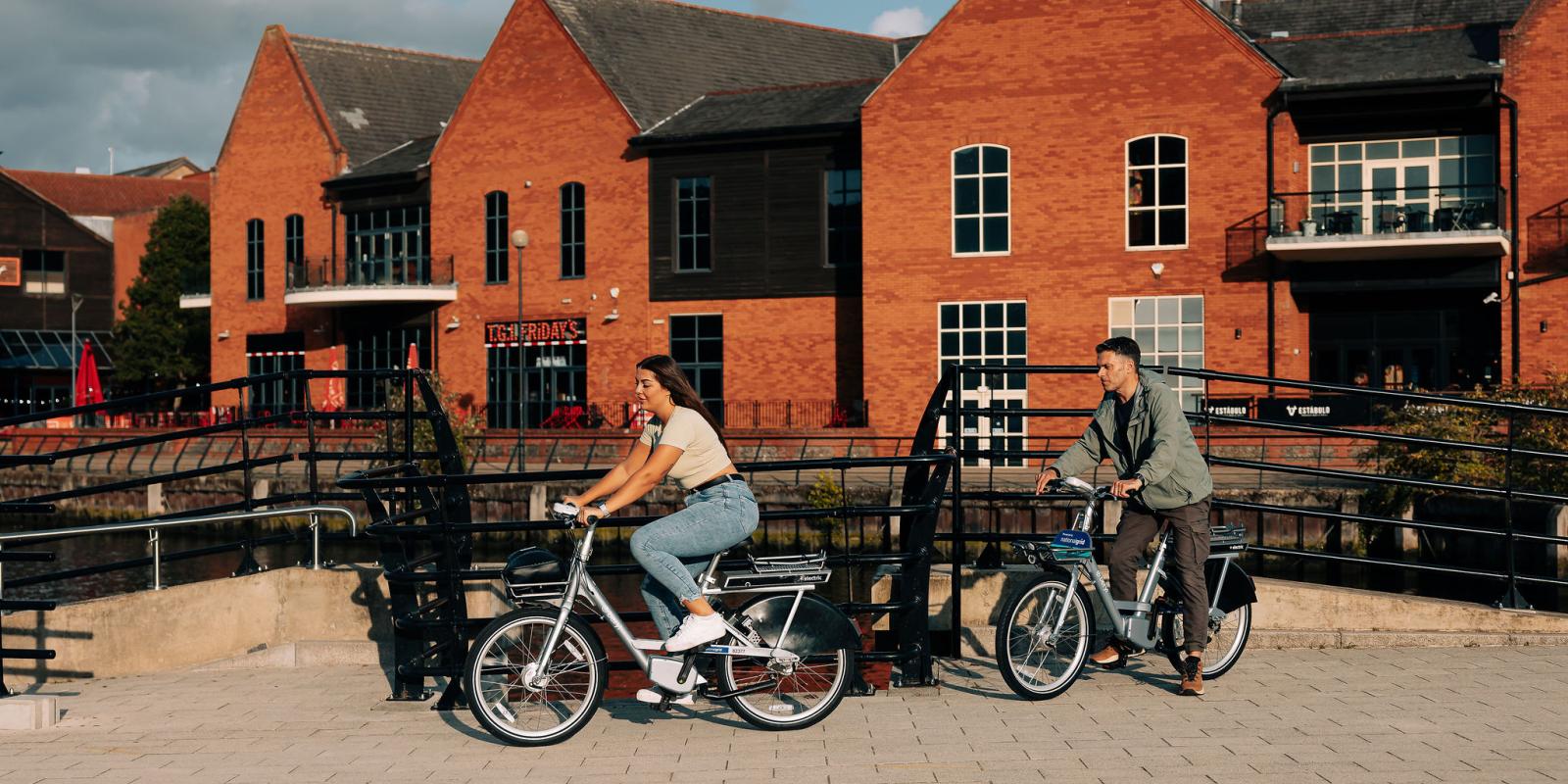 Beryl Norwich scheme bike riders