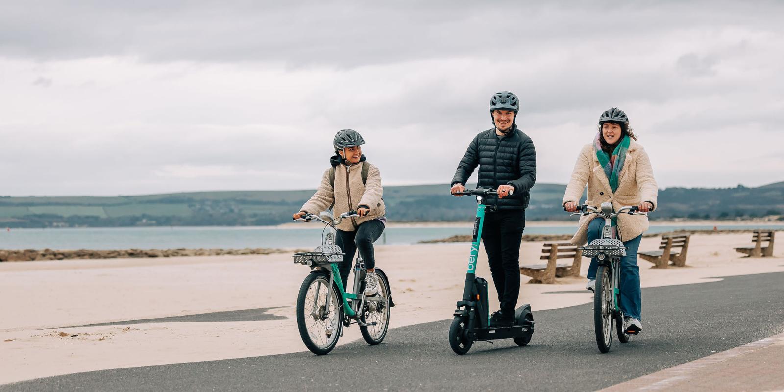 Multimodal riding on Bournemouth front