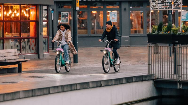 Beryl bike riders in Watford